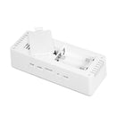 Traderight Group  Alarm Clock Digital Led Mirror Desk Table Temperature Time Snooze USB Battery