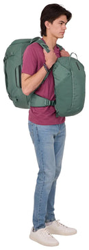Thule Landmark 60L Travel Backpack w/ 20L Daypack & Laptop Sleeve - Hazy Green