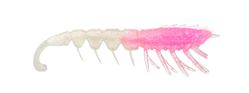 3 Pack of 4.5 Inch Rapala Crush City The Imposter Soft Plastic Prawn Lures