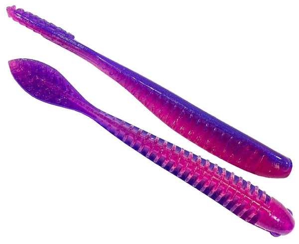 6 Pack of Z-Man 3.5 Inch Trick ShotZ Soft Plastic Lures - Twilight