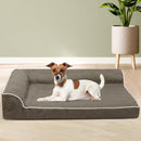 Pawz Orthopedic Dog Bed Memory Foam Cushion Cat Calming Mat Washable L Coffee