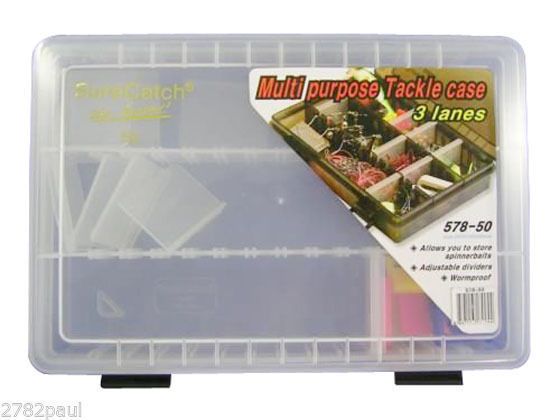 Surecatch Multi-Purpose Wormproof Tackle Box - Tray