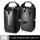 Bike Rear Rack Saddle Bags (2pcs)