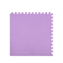 Bopeep EVA Foam Kids Play Mat Floor Kid Crawling Interlocking Home Purple 60x60