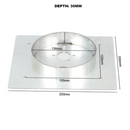 Mount Plate for Diesel Heater - Turret Style