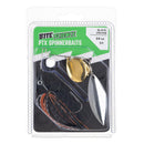 Bite Science 5/8oz PTX Spinnerbait Lure - Black / Orange