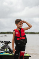 Jet Pilot Pfd The Cause F/e Yth Eco Vest Red