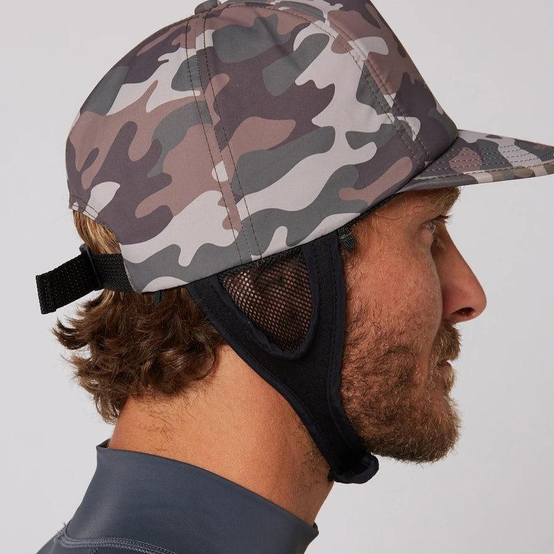 Ocean & Earth Bingin Lightweight 5-Panel Adjustable Legionnaire Cap (Camo)