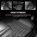 Kiwi Master 3D TPE Car Floor Mats Liner For Toyota Prado 250 2024+