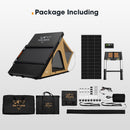 San Hima Kalbarri Lite Gen 2 Rooftop Tent + Rack & Ladder + 200W Solar Panel