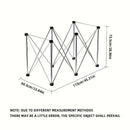 6-Leg Outdoor Workbench with Carry Bag