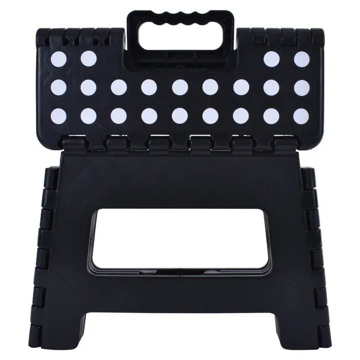 Plastic Folding Stool - Black