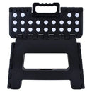 Plastic Folding Stool - Black