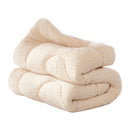 Dreamz Mattress Topper 100% Wool Underlay Reversible Mat Pad Protector Double