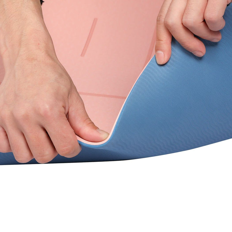 Centra Yoga Mat Non-Slip Fitness Exercise Workout Home Pilates & Floor Pink