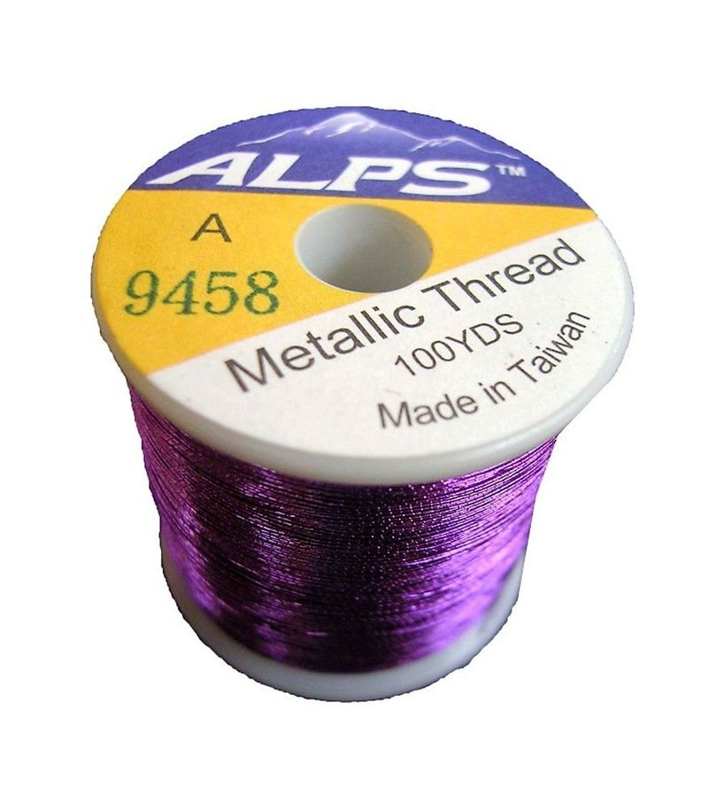 Alps 100yds of Metallic Light Purple Rod Wrapping Thread-Size A (0.15mm) Thread