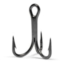 10 Pack of VMC 9626BN Size 3/0 Black Nickel Treble Hooks - 3x Strong Trebles