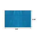 Traderight Group  Solar Swimming Pool Cover 400 Micron Outdoor Bubble Blanket Heater 11 X 4.8m