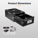 San Hima Lightweight 700MM 4WD Rear Drawer Vehicle Storage Lockable
