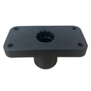 Platinum Flush Deck Mount Fitting for Fishing Rod Holder