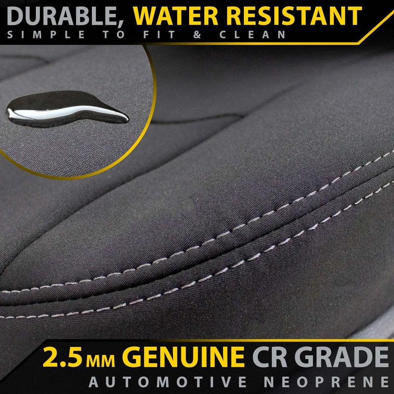 Toyota Corolla 12th Gen Hatchback Neoprene Rear Row Seat Covers (In Stock)