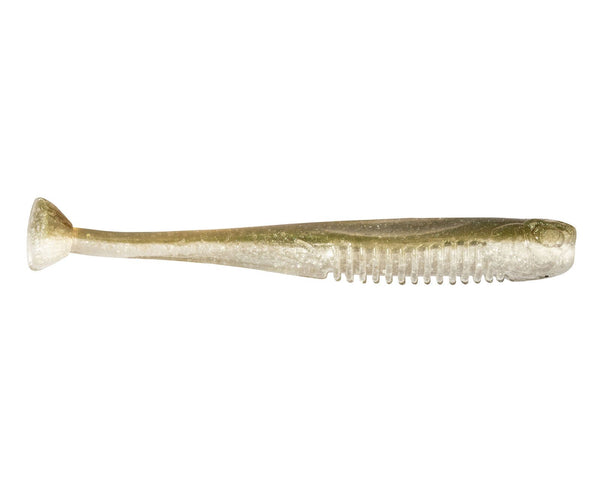 5 Pack of 3.5 Inch Zman Drop Kickerz Soft Plastic Lures - SHINER
