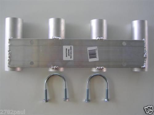 Wilson Bull Bar Fishing Rod Holder/Carrier Aluminium 4 Hole