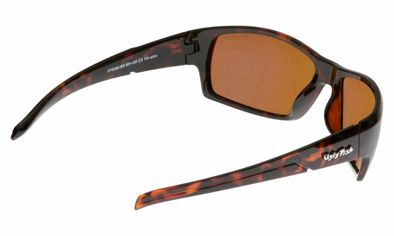 Ugly Fish PT9366 Polarised Lifestyle Wrap Brown Frame/Brown Lens Sunglasses