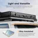 San Hima Kalbarri X Rooftop Tent Hardshell With Ladder 4x4 + 130W Solar Panel