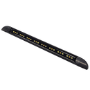 COAST RV 350mm Black Slimline Awning LED Light - IP67 Amber & Std