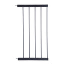 Levede Baby Safety Gate Adjustable Pet Stair Barrier 45cm Door Extension Black