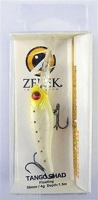 50mm Floating Zerek Tango Shad Fishing Lure - 4g - Diving Depth up to 1.6 Metres