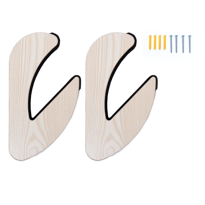 Ocean & Earth Shortboard Timber Indoor Single Surfboard Wall Rack
