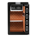 Traderight Group  Fingerprint Large Security Safe Box Key Lock Money Safe Box Home Office 34.5L