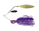 TT Lures 1/2oz Tornado+ Tandem Blade Spinnerbait Lure - PURPLE DEMON