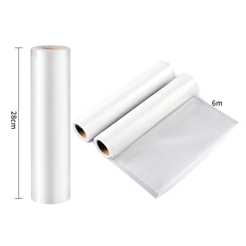 Toque 10x Vacuum Food Sealer Saver Bag Rolls 6mx28cm Commercial Heat Grade