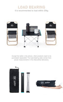 Ultralight Camping Table - Portable Mini Table for Backpacking and Outdoor Activities