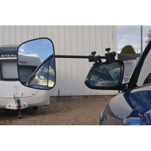 Milenco MIL2080 Grand Aero 4 Extra Wide Flat Glass Caravan Towing Mirrors (1 Pair)