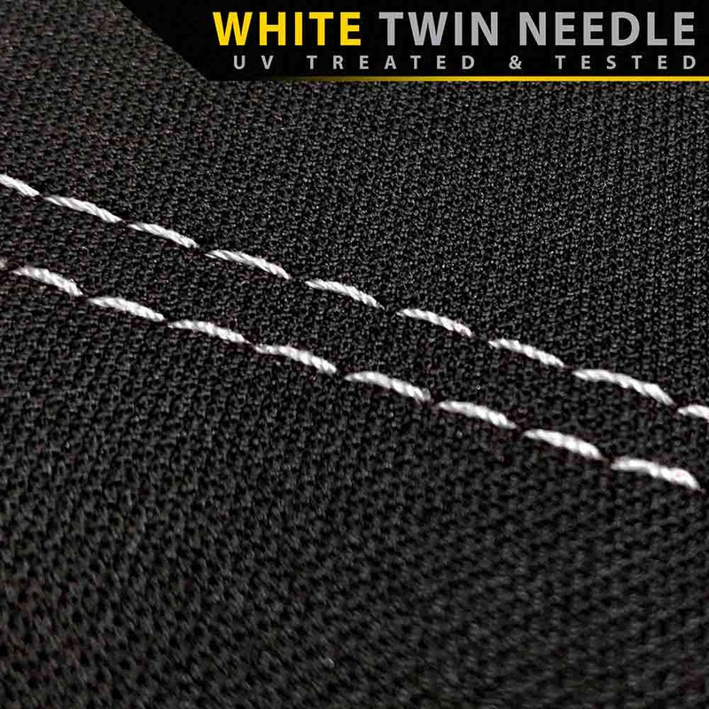 Razorback 4x4 GP4 Standard Neoprene 3rd Row Seat Covers suitable for a Toyota Landcruiser 200 Series GX/GXL