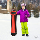 3-Piece Fold-Up Snow Scooter Set for Outdoor Activities