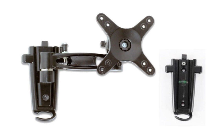 Single Arm LCD TV bracket with 2 mounting brackets