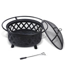 Outdoor Fire Pit Portable Camping Fireplace Heater Patio Garden Grill
