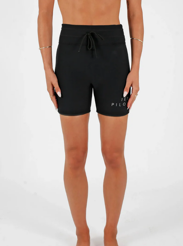 JET PILOT CORP 5 HIGH WAISTED NEO SHORT BK