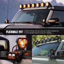 LIGHTFOX Cygnus-3 Pair 3inch Osram LED Pod Lights 1Lux@458m IP68 6,472LM