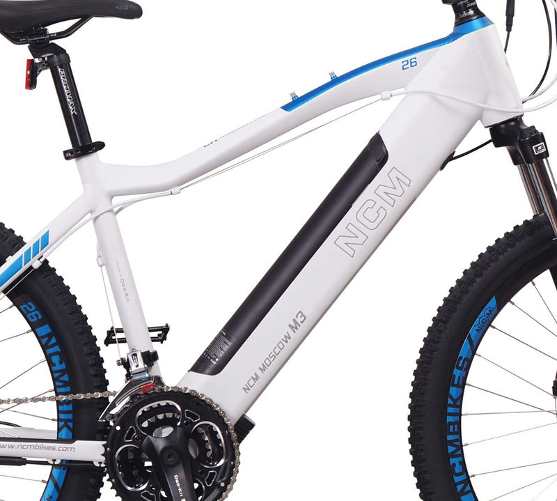 NCM M3 Electric Mountain Bike, E-Bike, 250W-500W, E-MTB, 48V 12Ah, 576Wh Battery