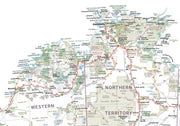 Hema Map of Australia Sticker - Large
