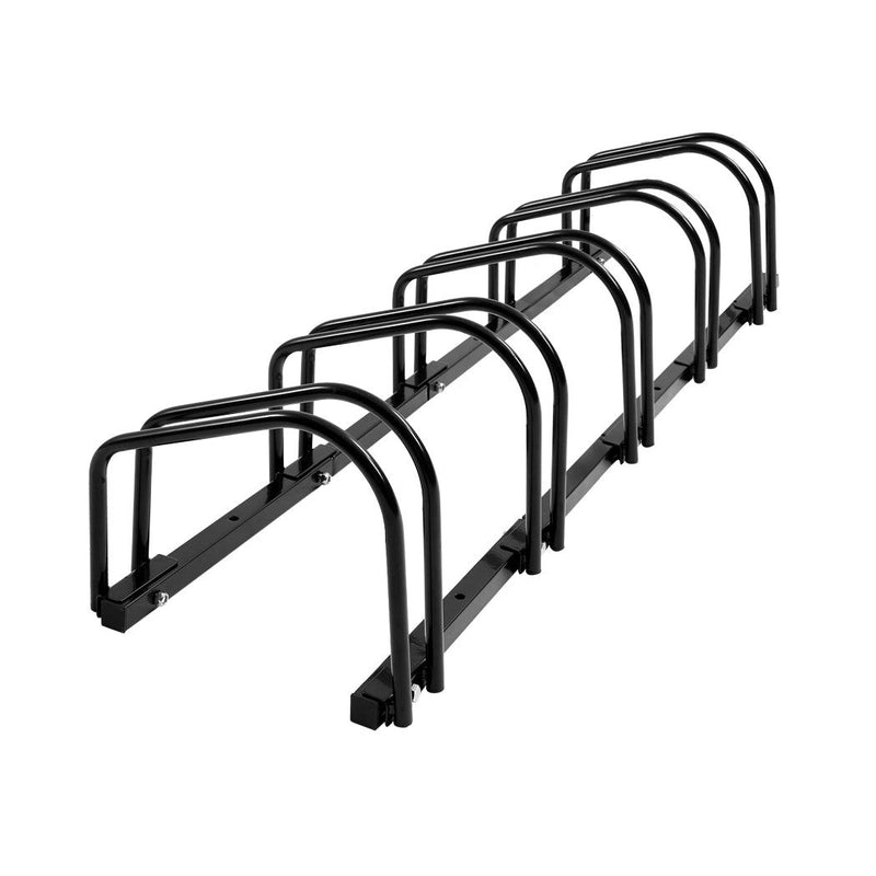 5 Bikes Stand Bicycle Bike Rack Floor Parking Instant Storage Cycling Portable