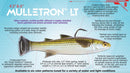 Zman 4.5 Inch Mulletron LT Rigged Soft Plastic Fishing Lure