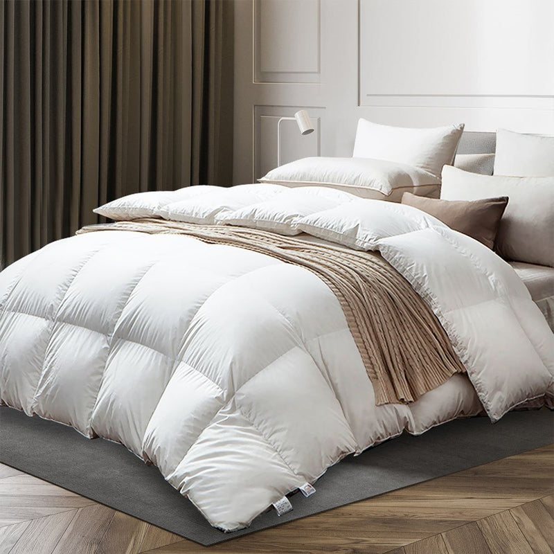 Dreamz 700GSM All Season Goose Down Feather Filling Duvet in Single Size