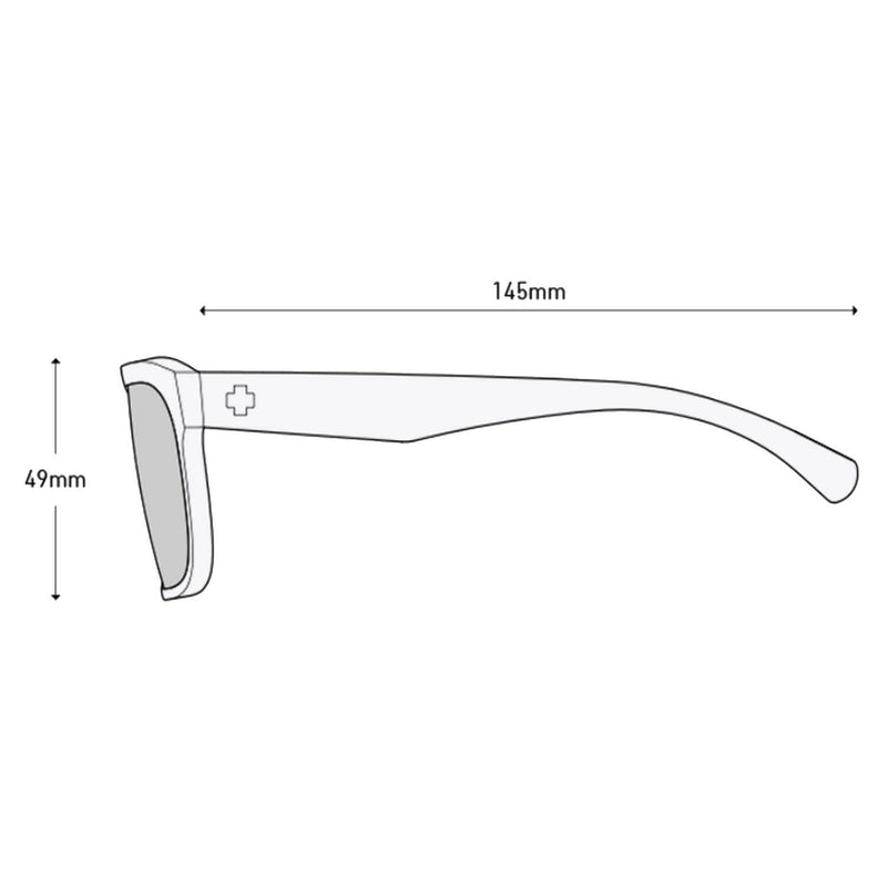 Spy Fizz Matte Blonde Tort - Grey With Dark Blue Spectra Sunglasses